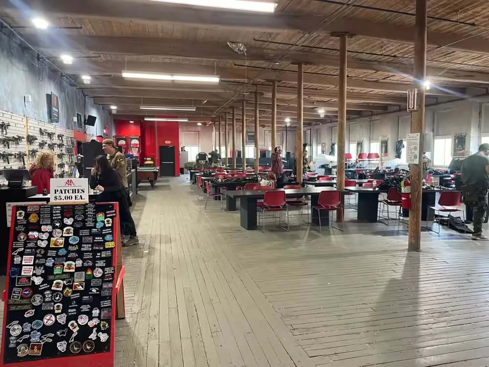 Our large event space configured in multiple ways for your event