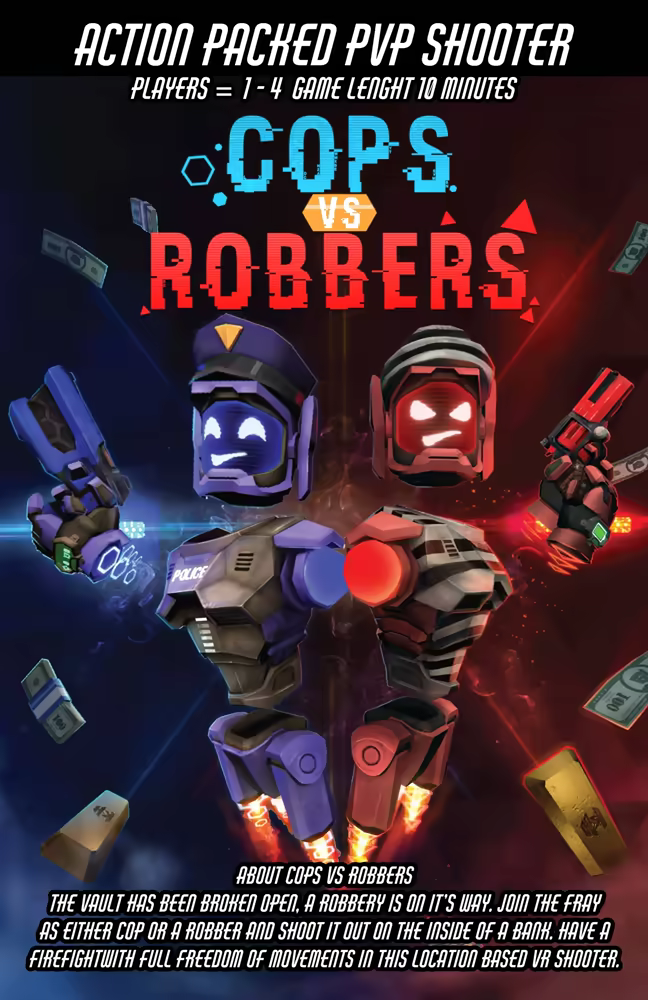 Cops vs Robbers VR game
