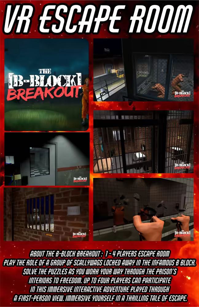 B-Block Breakout VR escape room